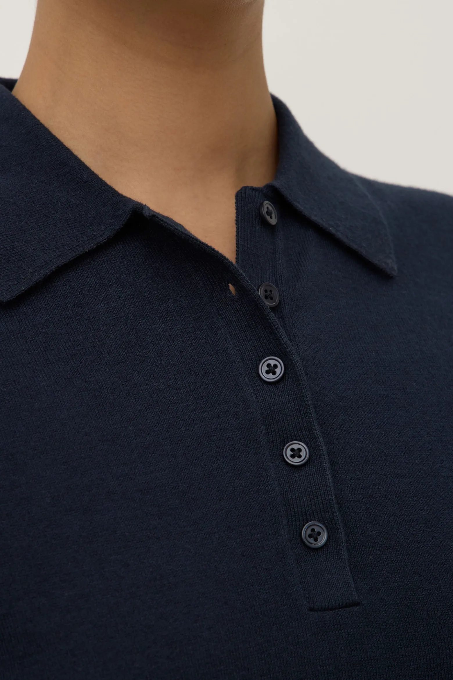 Sloane Cotton Cashmere Polo
