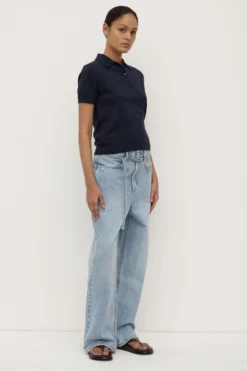 Sloane Cotton Cashmere Polo