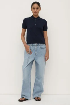 Sloane Cotton Cashmere Polo