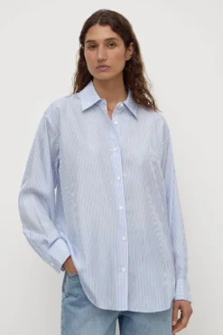 Spencer Stripe Silk Shirt