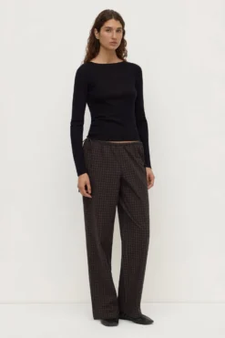 Tatiana Wool Long Sleeve Top