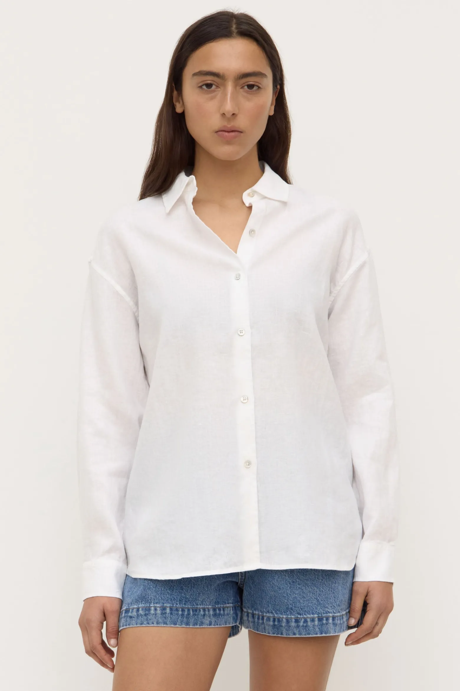Womens Everyday Linen Shirt